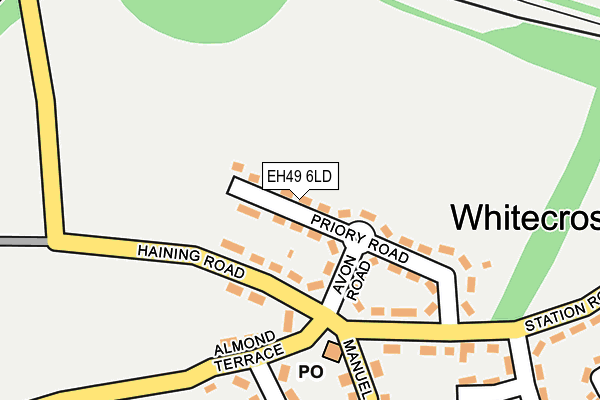 EH49 6LD map - OS OpenMap – Local (Ordnance Survey) EH49 6LD map - OS OpenMap – Local (Ordnance Survey)