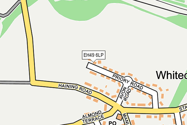 EH49 6LP map - OS OpenMap – Local (Ordnance Survey) EH49 6LP map - OS OpenMap – Local (Ordnance Survey)