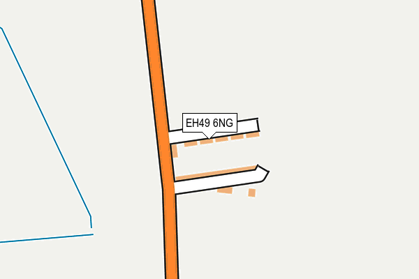 EH49 6NG map - OS OpenMap – Local (Ordnance Survey) EH49 6NG map - OS OpenMap – Local (Ordnance Survey)
