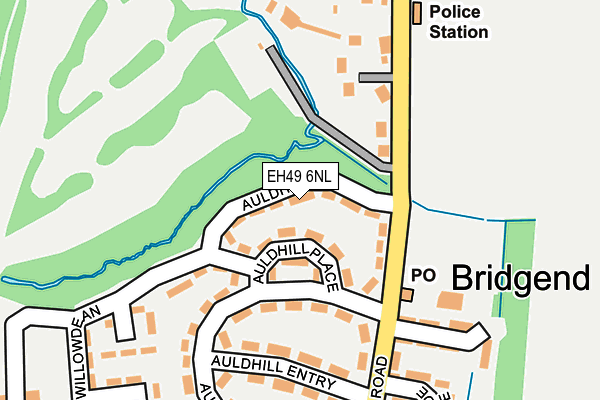 EH49 6NL map - OS OpenMap – Local (Ordnance Survey) EH49 6NL map - OS OpenMap – Local (Ordnance Survey)