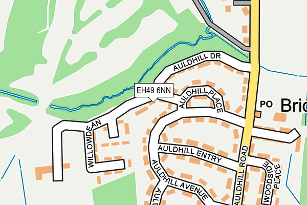 EH49 6NN map - OS OpenMap – Local (Ordnance Survey) EH49 6NN map - OS OpenMap – Local (Ordnance Survey)