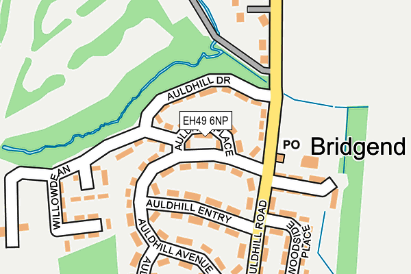 EH49 6NP map - OS OpenMap – Local (Ordnance Survey) EH49 6NP map - OS OpenMap – Local (Ordnance Survey)