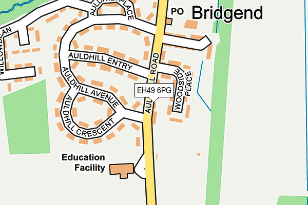 EH49 6PG map - OS OpenMap – Local (Ordnance Survey) EH49 6PG map - OS OpenMap – Local (Ordnance Survey)
