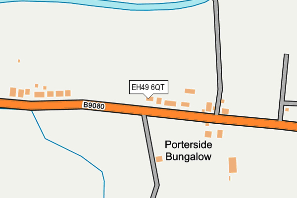 EH49 6QT map - OS OpenMap – Local (Ordnance Survey) EH49 6QT map - OS OpenMap – Local (Ordnance Survey)
