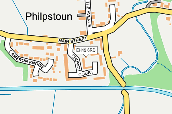 EH49 6RD map - OS OpenMap – Local (Ordnance Survey) EH49 6RD map - OS OpenMap – Local (Ordnance Survey)