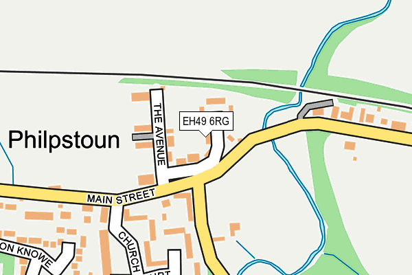 EH49 6RG map - OS OpenMap – Local (Ordnance Survey) EH49 6RG map - OS OpenMap – Local (Ordnance Survey)