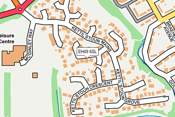 EH49 6SL map - OS OpenMap – Local (Ordnance Survey) EH49 6SL map - OS OpenMap – Local (Ordnance Survey)