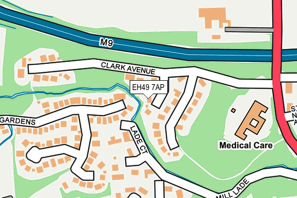 EH49 7AP map - OS OpenMap – Local (Ordnance Survey) EH49 7AP map - OS OpenMap – Local (Ordnance Survey)