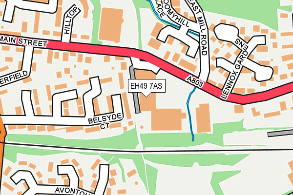EH49 7AS map - OS OpenMap – Local (Ordnance Survey) EH49 7AS map - OS OpenMap – Local (Ordnance Survey)