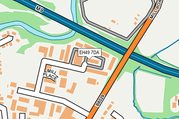 EH49 7DA map - OS OpenMap – Local (Ordnance Survey) EH49 7DA map - OS OpenMap – Local (Ordnance Survey)