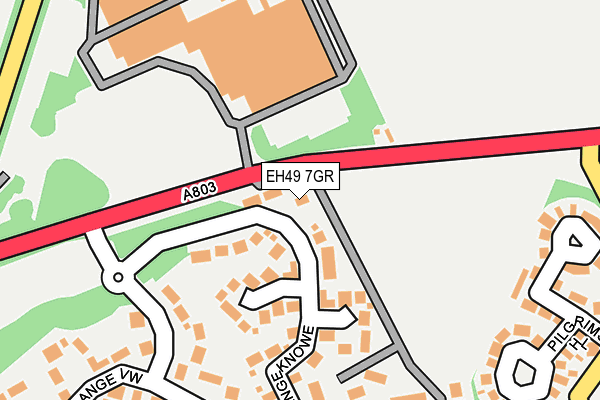 EH49 7GR map - OS OpenMap – Local (Ordnance Survey) EH49 7GR map - OS OpenMap – Local (Ordnance Survey)