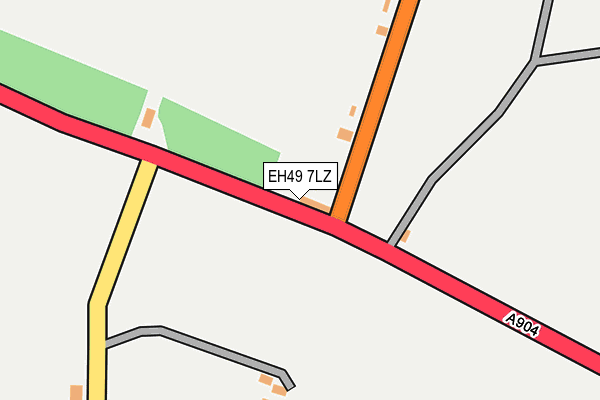 EH49 7LZ map - OS OpenMap – Local (Ordnance Survey) EH49 7LZ map - OS OpenMap – Local (Ordnance Survey)