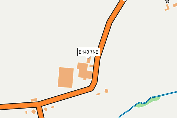 EH49 7NE map - OS OpenMap – Local (Ordnance Survey) EH49 7NE map - OS OpenMap – Local (Ordnance Survey)