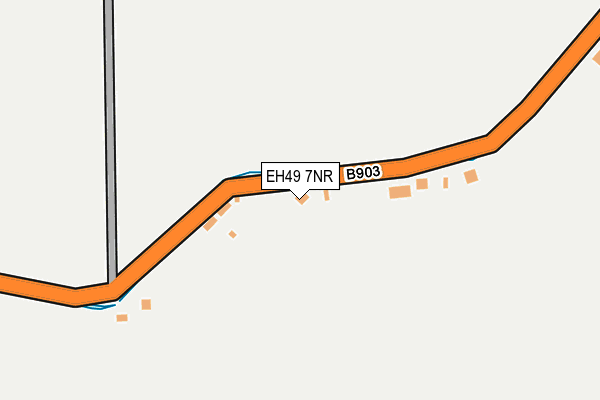 EH49 7NR map - OS OpenMap – Local (Ordnance Survey) EH49 7NR map - OS OpenMap – Local (Ordnance Survey)