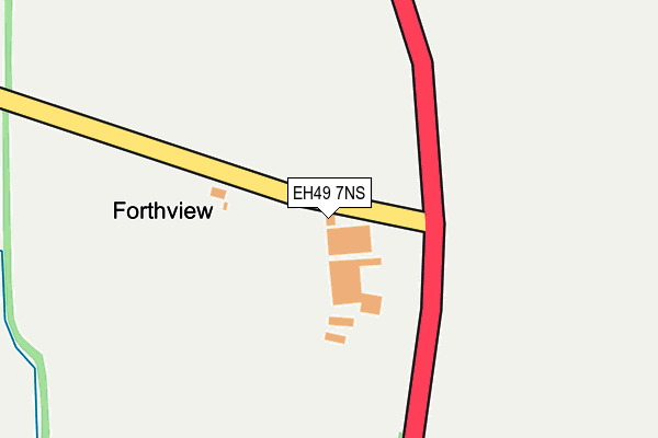 EH49 7NS map - OS OpenMap – Local (Ordnance Survey) EH49 7NS map - OS OpenMap – Local (Ordnance Survey)