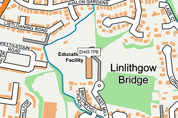 EH49 7PB map - OS OpenMap – Local (Ordnance Survey) EH49 7PB map - OS OpenMap – Local (Ordnance Survey)
