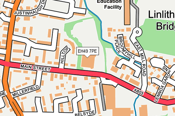 EH49 7PE map - OS OpenMap – Local (Ordnance Survey) EH49 7PE map - OS OpenMap – Local (Ordnance Survey)