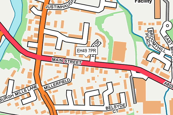 EH49 7PR map - OS OpenMap – Local (Ordnance Survey) EH49 7PR map - OS OpenMap – Local (Ordnance Survey)