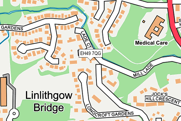 EH49 7QG map - OS OpenMap – Local (Ordnance Survey) EH49 7QG map - OS OpenMap – Local (Ordnance Survey)