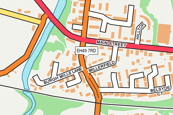 EH49 7RD map - OS OpenMap – Local (Ordnance Survey) EH49 7RD map - OS OpenMap – Local (Ordnance Survey)