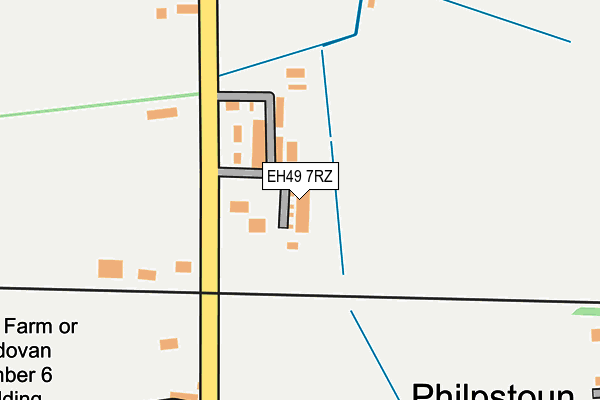 EH49 7RZ map - OS OpenMap – Local (Ordnance Survey) EH49 7RZ map - OS OpenMap – Local (Ordnance Survey)