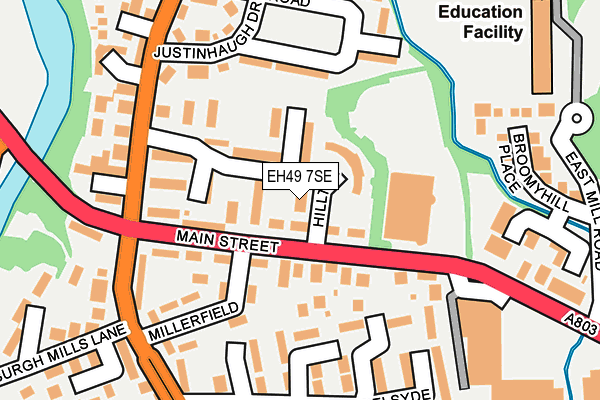 EH49 7SE map - OS OpenMap – Local (Ordnance Survey) EH49 7SE map - OS OpenMap – Local (Ordnance Survey)