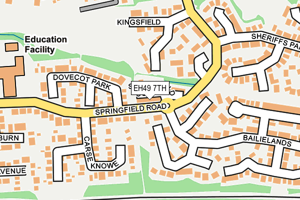 EH49 7TH map - OS OpenMap – Local (Ordnance Survey) EH49 7TH map - OS OpenMap – Local (Ordnance Survey)