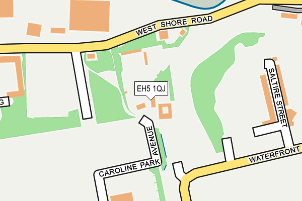 EH5 1QJ map - OS OpenMap – Local (Ordnance Survey) EH5 1QJ map - OS OpenMap – Local (Ordnance Survey)