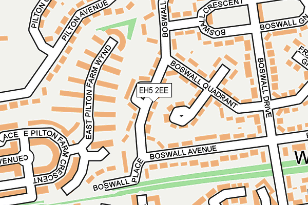 EH5 2EE map - OS OpenMap – Local (Ordnance Survey) EH5 2EE map - OS OpenMap – Local (Ordnance Survey)