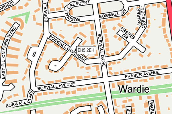 EH5 2EH map - OS OpenMap – Local (Ordnance Survey) EH5 2EH map - OS OpenMap – Local (Ordnance Survey)