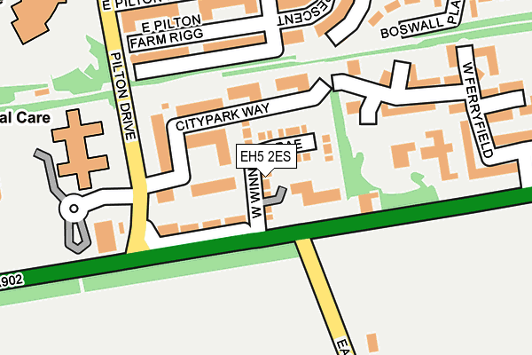 EH5 2ES map - OS OpenMap – Local (Ordnance Survey) EH5 2ES map - OS OpenMap – Local (Ordnance Survey)
