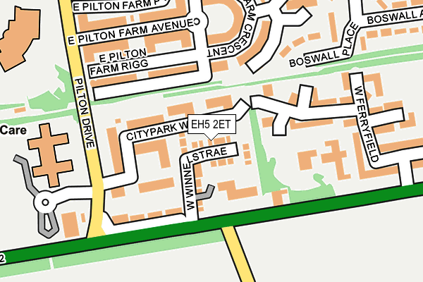 EH5 2ET map - OS OpenMap – Local (Ordnance Survey) EH5 2ET map - OS OpenMap – Local (Ordnance Survey)