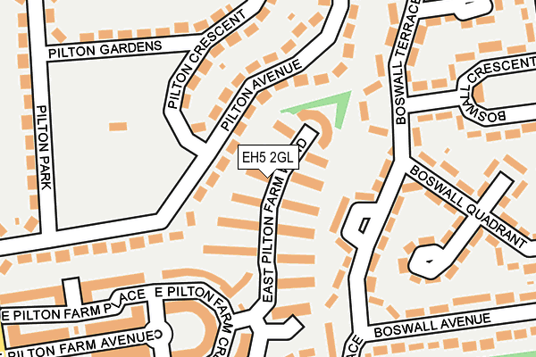 EH5 2GL map - OS OpenMap – Local (Ordnance Survey) EH5 2GL map - OS OpenMap – Local (Ordnance Survey)