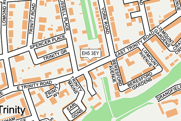 EH5 3EY map - OS OpenMap – Local (Ordnance Survey) EH5 3EY map - OS OpenMap – Local (Ordnance Survey)
