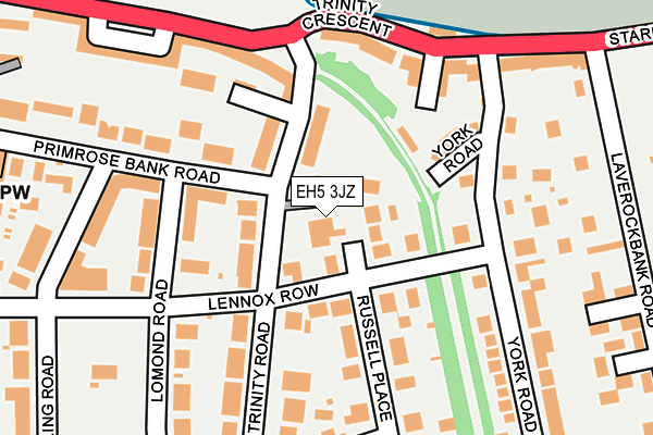 EH5 3JZ map - OS OpenMap – Local (Ordnance Survey) EH5 3JZ map - OS OpenMap – Local (Ordnance Survey)