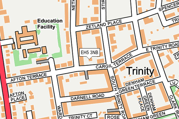 EH5 3NB map - OS OpenMap – Local (Ordnance Survey) EH5 3NB map - OS OpenMap – Local (Ordnance Survey)