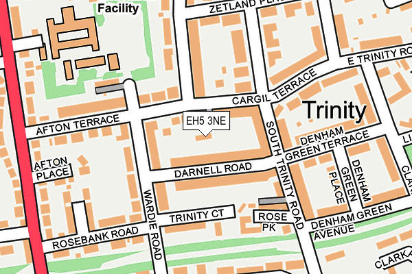 EH5 3NE map - OS OpenMap – Local (Ordnance Survey) EH5 3NE map - OS OpenMap – Local (Ordnance Survey)