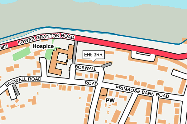 EH5 3RR map - OS OpenMap – Local (Ordnance Survey) EH5 3RR map - OS OpenMap – Local (Ordnance Survey)