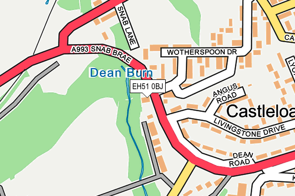 EH51 0BJ map - OS OpenMap – Local (Ordnance Survey) EH51 0BJ map - OS OpenMap – Local (Ordnance Survey)
