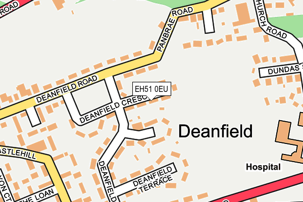 EH51 0EU map - OS OpenMap – Local (Ordnance Survey) EH51 0EU map - OS OpenMap – Local (Ordnance Survey)
