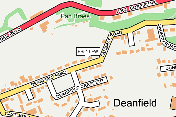 EH51 0EW map - OS OpenMap – Local (Ordnance Survey) EH51 0EW map - OS OpenMap – Local (Ordnance Survey)