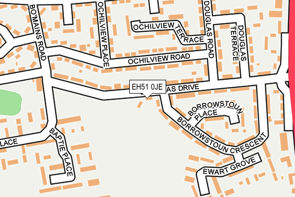 EH51 0JE map - OS OpenMap – Local (Ordnance Survey) EH51 0JE map - OS OpenMap – Local (Ordnance Survey)