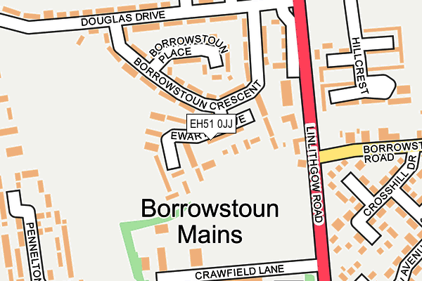 EH51 0JJ map - OS OpenMap – Local (Ordnance Survey) EH51 0JJ map - OS OpenMap – Local (Ordnance Survey)