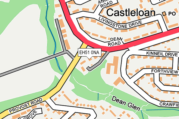 EH51 0NA map - OS OpenMap – Local (Ordnance Survey) EH51 0NA map - OS OpenMap – Local (Ordnance Survey)