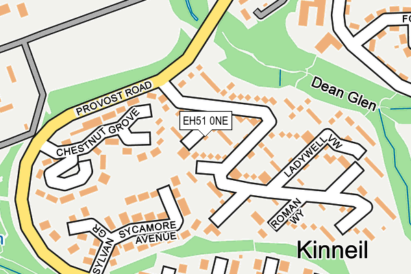 EH51 0NE map - OS OpenMap – Local (Ordnance Survey) EH51 0NE map - OS OpenMap – Local (Ordnance Survey)