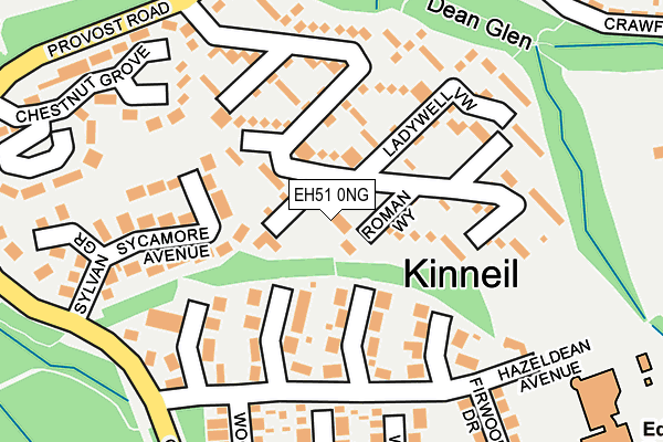 EH51 0NG map - OS OpenMap – Local (Ordnance Survey) EH51 0NG map - OS OpenMap – Local (Ordnance Survey)