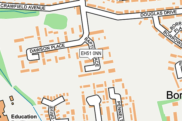 EH51 0NN map - OS OpenMap – Local (Ordnance Survey) EH51 0NN map - OS OpenMap – Local (Ordnance Survey)