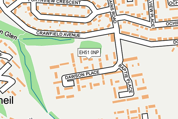EH51 0NP map - OS OpenMap – Local (Ordnance Survey) EH51 0NP map - OS OpenMap – Local (Ordnance Survey)
