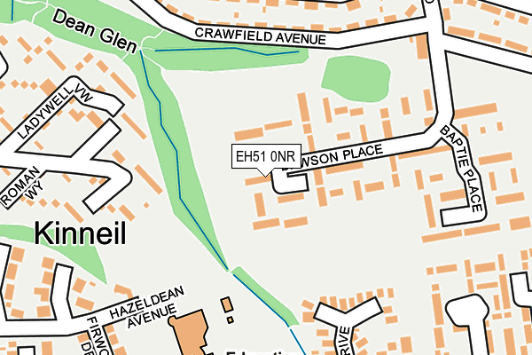 EH51 0NR map - OS OpenMap – Local (Ordnance Survey) EH51 0NR map - OS OpenMap – Local (Ordnance Survey)