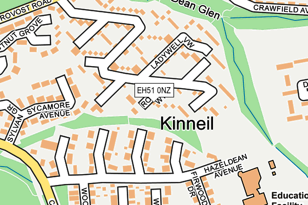 EH51 0NZ map - OS OpenMap – Local (Ordnance Survey) EH51 0NZ map - OS OpenMap – Local (Ordnance Survey)
